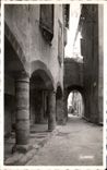 CPA Annot Rue Notre Dame Les Portiques