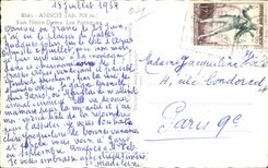 CPA Annot Rue Notre Dame Les Portiques