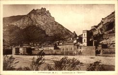 CPA Entrevaux Cathedrale et l Eventail