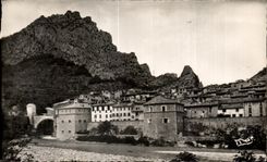 CPA Entrevaux l Eventail