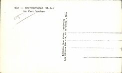 CPA Entervaux Le Fort Vauban