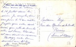 CPA Vichy Le Coffee of Resturation