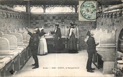 CPA Allier Vichy Gargarisme