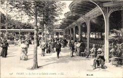 CPA Vichy Le Park and Galerise covered