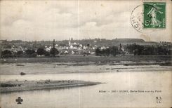 CPA Vichy Beautiful Bank seen of the Bridge
