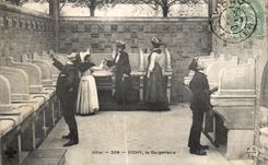 CPA Vichy Le Gargarisme