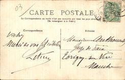 CPA Vichy Vue sur l Allier