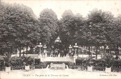 CPA Vichy Seen from of the Terrace of the Casino
