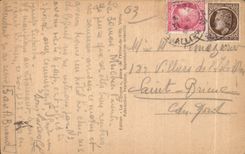 CPA Vichy L Esplanade de l Hotel de Ville