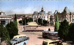 CPA Vichy Allier Esplanade of Town hall