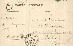 CPA Vichy Allee dans le nouveau Parc