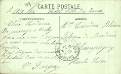 CPA Vichy Une Allee Couverte