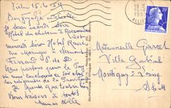 CPA Vichy our Lady of the patients Church Saint Blaise