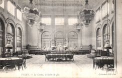 CPA Vichy Le Casino Le Living room of Play