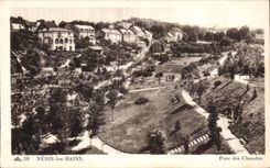CPA Neris les Bains Pare des Chaudes