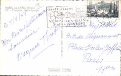 CPA Neris les Bains Allier Chapelle Saint Joseph