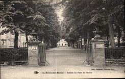 CPA Neris les Bains Entree du Parc du Casino