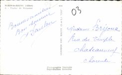 CPA Neris les Bains Allier Viaduc de Perassier Berger et ses moutons