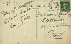 CPA Moulins Children Bourbonnais Folklore Costume