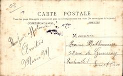 CPA Moulins Regemortes Bridge