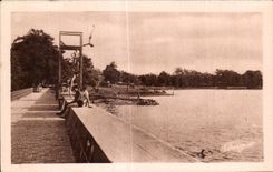 CPA Montlucon Allier Plage Le diving board