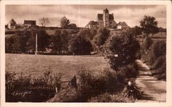 CPA Montlucon Allier Le Castle of Sitted Blen