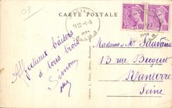 CPA Montlucon Allier Church Our Lady