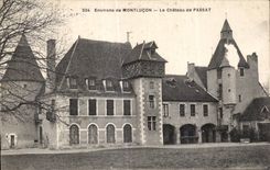 CPA Environs de Montlucon Le Chateau de Passet