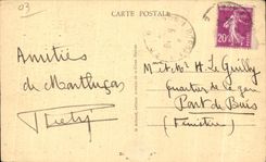 CPA Montlucon Le holy Bridge Pierre Expensive