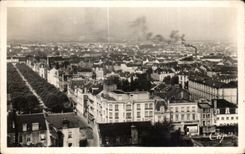 CPA Montlucon View on avenue of the station and the city