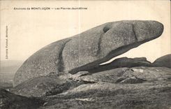 CPA Environs de Montlucon Les pierres Jaumathres