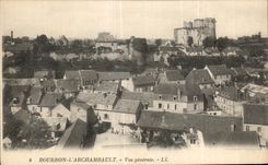 CPA Bourbon l Archambault Vue Generale