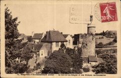 CPA Bourbonnaise L Archambault Allier La qulen Grogne et les Malsons enviromantes