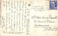 CPA Bourbon l Archambault La Tour Qui quen Grogne