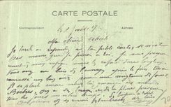 CPA Chauny Aisne Town hall Dynamites Militaria