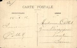 CPA Villers Cotterets Le Park Allee Royal