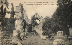 CPA Surroundings of Villers Cotterets Aisne Longpont ruins an abbey of Citeaux