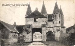 CPA Surroundings of villers Cotterets Longpont Fortifiee Gate of the XII