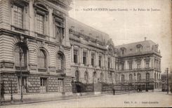Saint Quentin de CPA despues de cortes de ley de la guerra