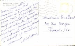 CPA St Quentin Aisne Les Champs Elysees