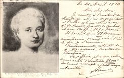 Museo de CPA del St Quentin de la torre el Dauphine Marie Josephe de Sajonia