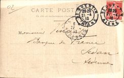 Museo de CPA del St Quentin de la torre el Dauphine Marie Josephe de Sajonia