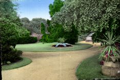 Champs Elysees del Saint Quentin de CPA Aisne la horticultura del jardin