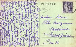 CPA Laon Aisne Panoramic View