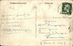 CPA Laon Street of the Rampart of North