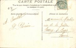 CPA Thierry Castle the Valley of the Marne seen of the old Castle