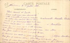 CPA Chateau Thierry Allee couverte vers la Porte Saint Jean