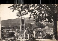 CPA Castle Thierry (Aisne) Church St Crepin (Seen from of the Old Castle)