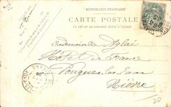 CPA Castle Thierry church Essomes (XIII century)