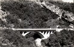 CPA Chanay Ain Le Bridge of Dorche